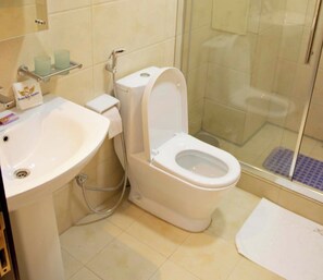 Hair dryer, bidet, towels, soap - Luxury 1-bedroom with WiFi and fitness room in enjoyable Kigali (Kigali City)