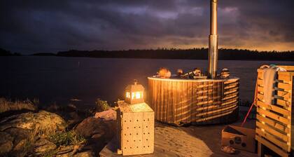 Accommodation in the archipelago with sea view