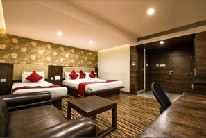 Superior Triple Room | Desk, laptop workspace, iron/ironing board, free WiFi - Hotel Geo Grande (Coimbatore)