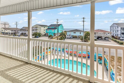 Private Heated Pool, Across From Beach, Game Room, Dogs Ok