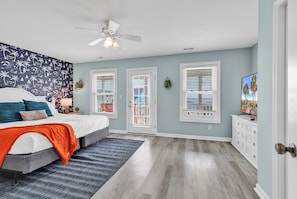 8 bedrooms, iron/ironing board, travel crib, WiFi