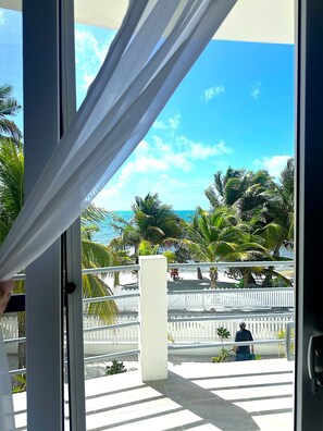 Vista a la playa o al mar