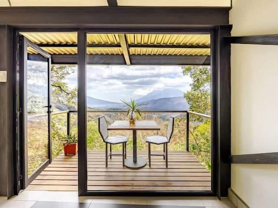 Panoramic Studio Suite, 1 Queen Bed, Balcony, Mountain View | Terrace/patio