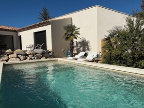 Alberca al aire libre 