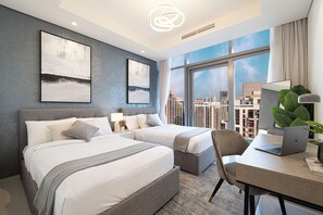 2 chambres, fer et planche à repasser, Wi-Fi, literie fournie