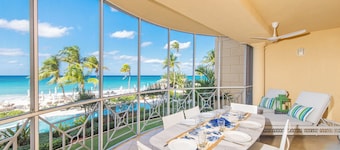 Villa 9, Second floor 3 bedroom, 3 bathroom, Oceanfront, fully equipped.