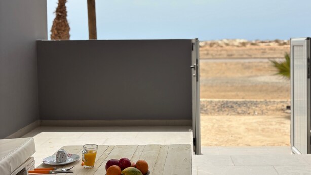 Comfort appartement, uitzicht op zee | Terras
