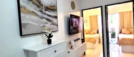 2 chambres, fer et planche à repasser, Wi-Fi gratuit