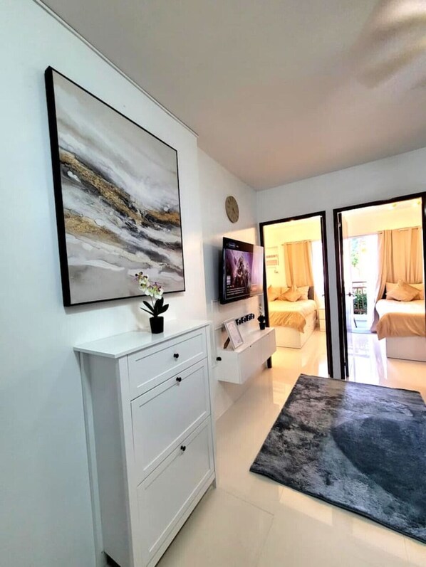 2 chambres, fer et planche Ă repasser, Wi-Fi gratuit