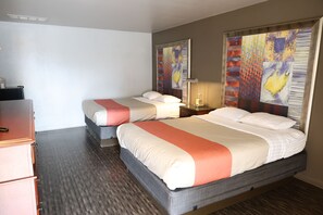 Room, 2 Queen Beds | Desk, laptop workspace, free WiFi - Golden Key Motel (Milwaukee)