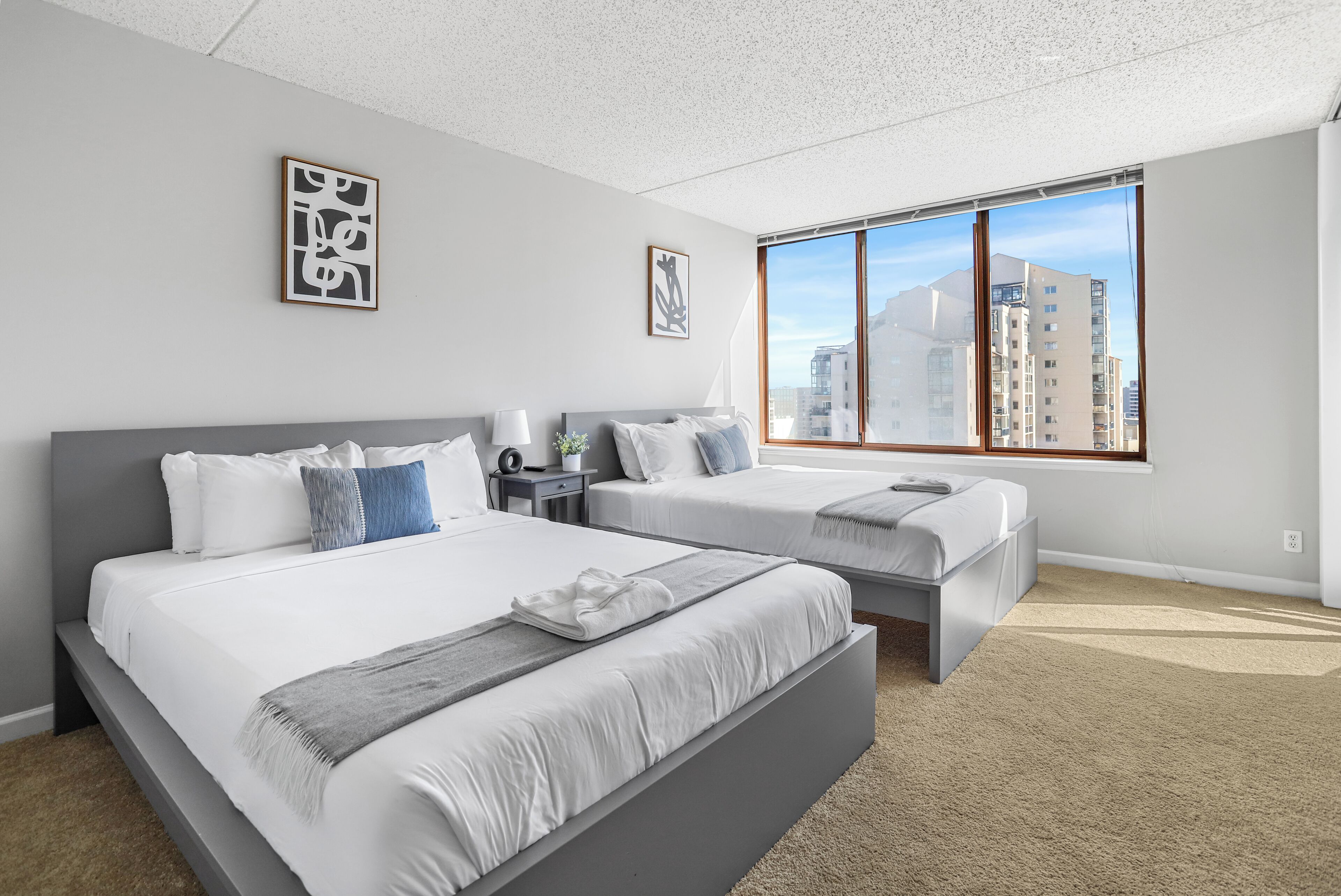 Comfort Apartment, 2 Bedrooms | Premium bedding, desk, iron/ironing board, free WiFi