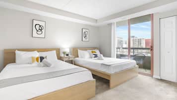 Apartment, 1 Bedroom | Premium bedding, desk, iron/ironing board, free WiFi