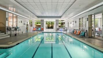 Indoor pool, outdoor pool