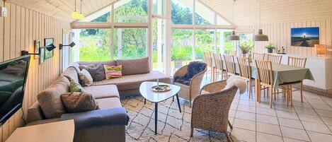 TV, fireplace, table tennis