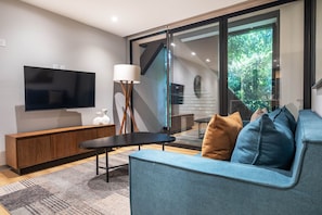 Premium appartement | Woonruimte | Flatscreentelevisie