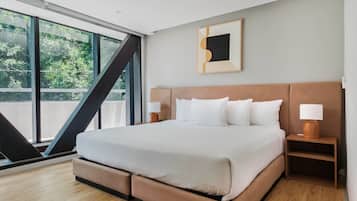 Luxury Apartment, Garden View | Iron/ironing board, free WiFi