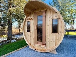 Exterior detail - Waterfront Family Retreat | Sauna & Hot Tub (Lanark)