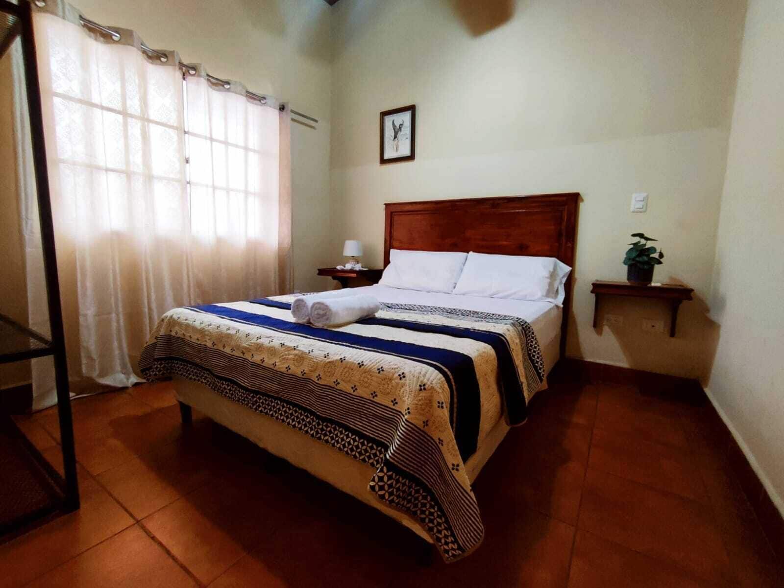 Blackout curtains, free WiFi, bed sheets