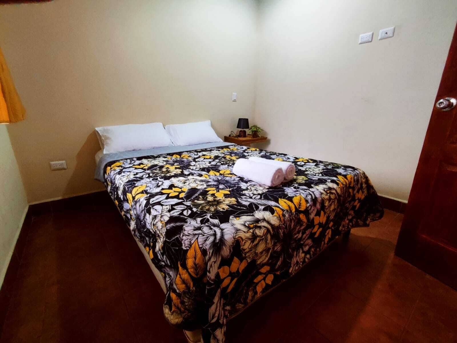 Blackout curtains, free WiFi, bed sheets