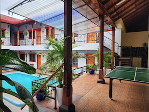 Outdoor pool - Casona Macondo (Granada)
