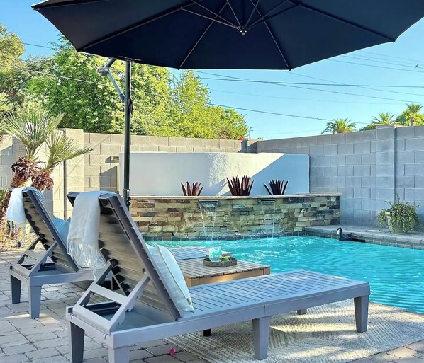 Pool - Casita Flor - Phoenix - Private Pool & Kitchenette. 5-star Superhost on Airbnb (Phoenix)