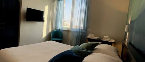 2 camere, ferro/asse da stiro, culla da viaggio, Wi-Fi gratuito