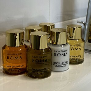 Dusche, Haartrockner, Bidet, Handtücher