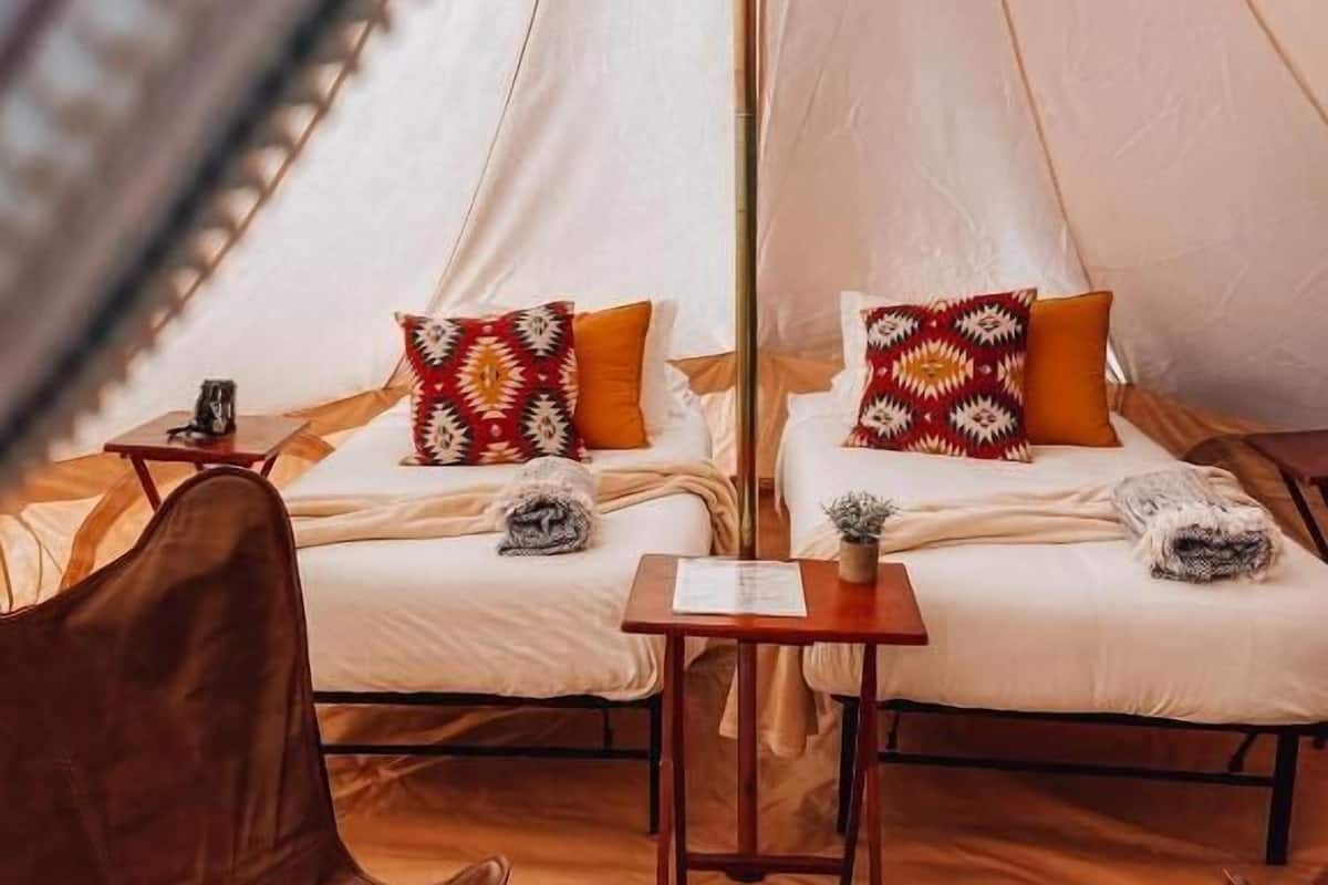 Tent | 1 slaapkamer, beddengoed