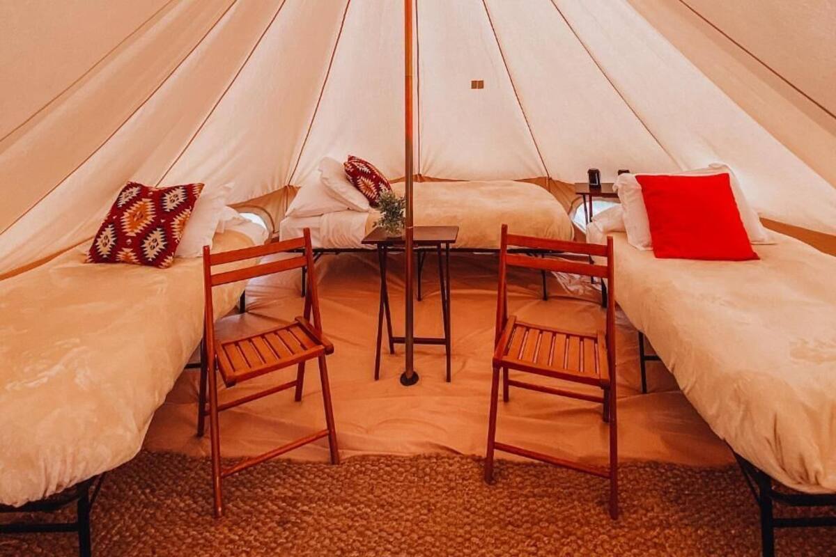 Tent | 1 slaapkamer, beddengoed