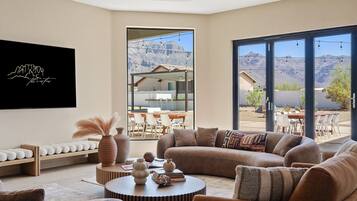 Smart TV, video games, DVD player, books