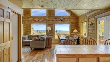 TV, fireplace, foosball, offices