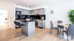 Family Apartment | Private kitchen - Oxford Circus Apartments (London)