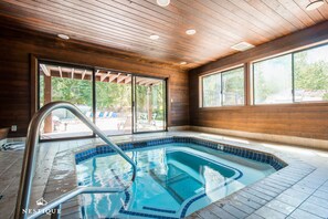 Indoor pool, a heated pool - *New To Market* Family-Friendly Canyons Village Red Pine Retreat (Park City)