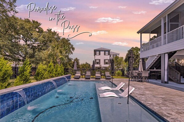 Outdoor pool - Paradise in the Pass|Sleeps 8|Swimming Pool|Your Ultimate Beach Escape! (Pass Christian)