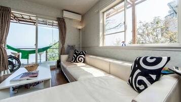 Televisión y chimenea