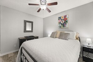 2 soveværelser, gratis Wi-Fi, sengetøj