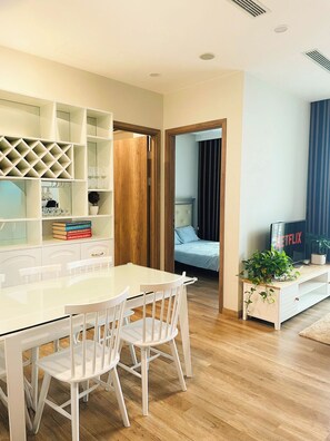 Apartment, 2 Bedrooms, City View, Lakeside | Living area - Armin Homes 2 BR with bathtub Ecopark (Van Giang)
