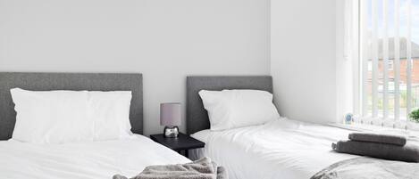 獨棟房屋 | 3 間臥室、熨斗/熨衣板、免費無線上網、床單