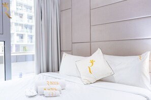 2 bedrooms, desk, iron/ironing board, free WiFi