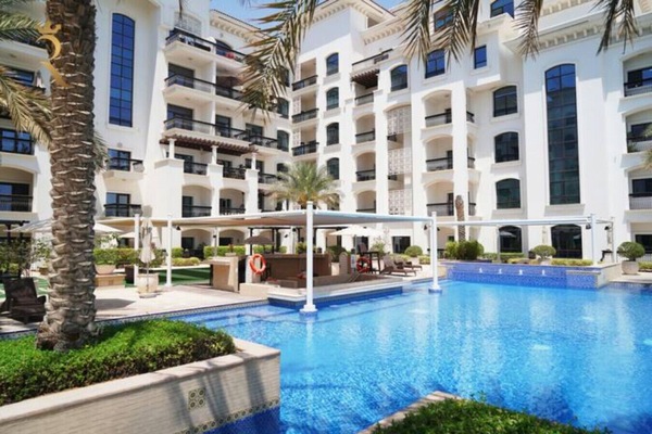 Dive into sheer relaxation at our stunning swimming pool.