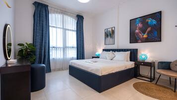 1 Schlafzimmer, Schreibtisch, Bügeleisen/Bügelbrett, Reisekinderbett