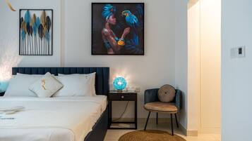 1 Schlafzimmer, Schreibtisch, Bügeleisen/Bügelbrett, Reisekinderbett