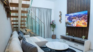 Living area - The Oasis Blackforest 2BR Duplex (Abu Dhabi)