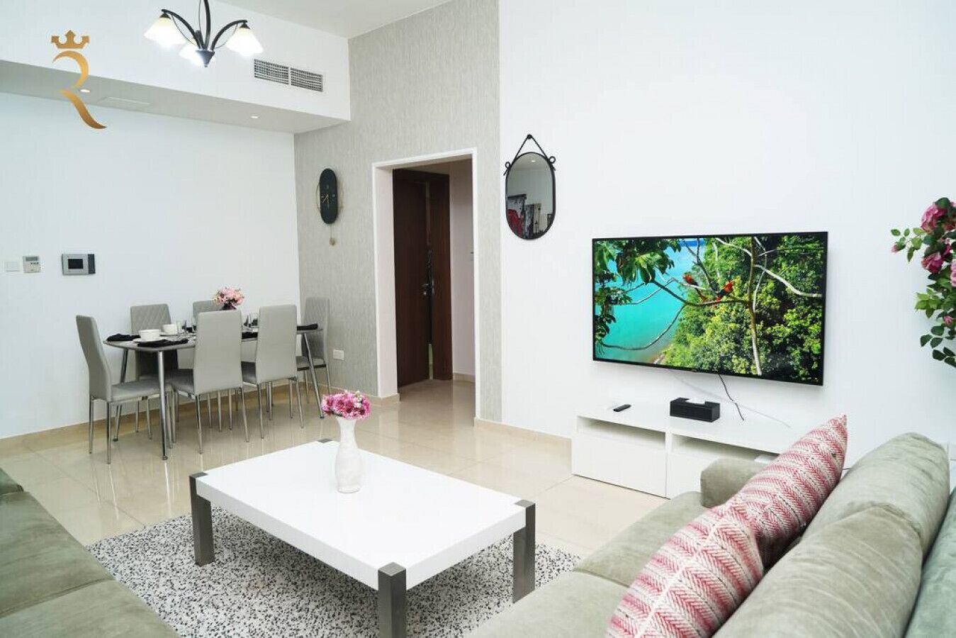 Step into our inviting indoor sanctuary, where comfort and style meet in perfect harmony. Our cozy lounge and open kitchen create an ideal space for gathering and entertaining