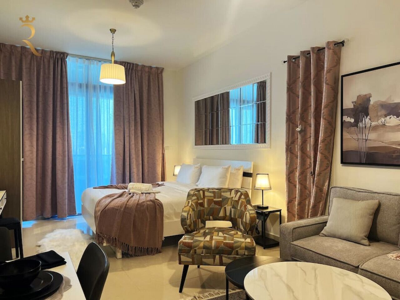 1 bedroom, iron/ironing board, travel cot, WiFi