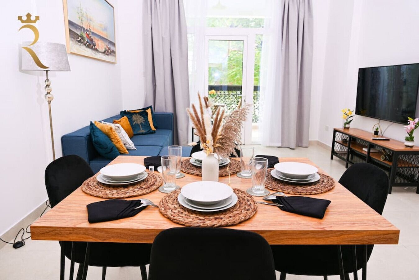 Make lasting memories around the table in our welcoming living room.