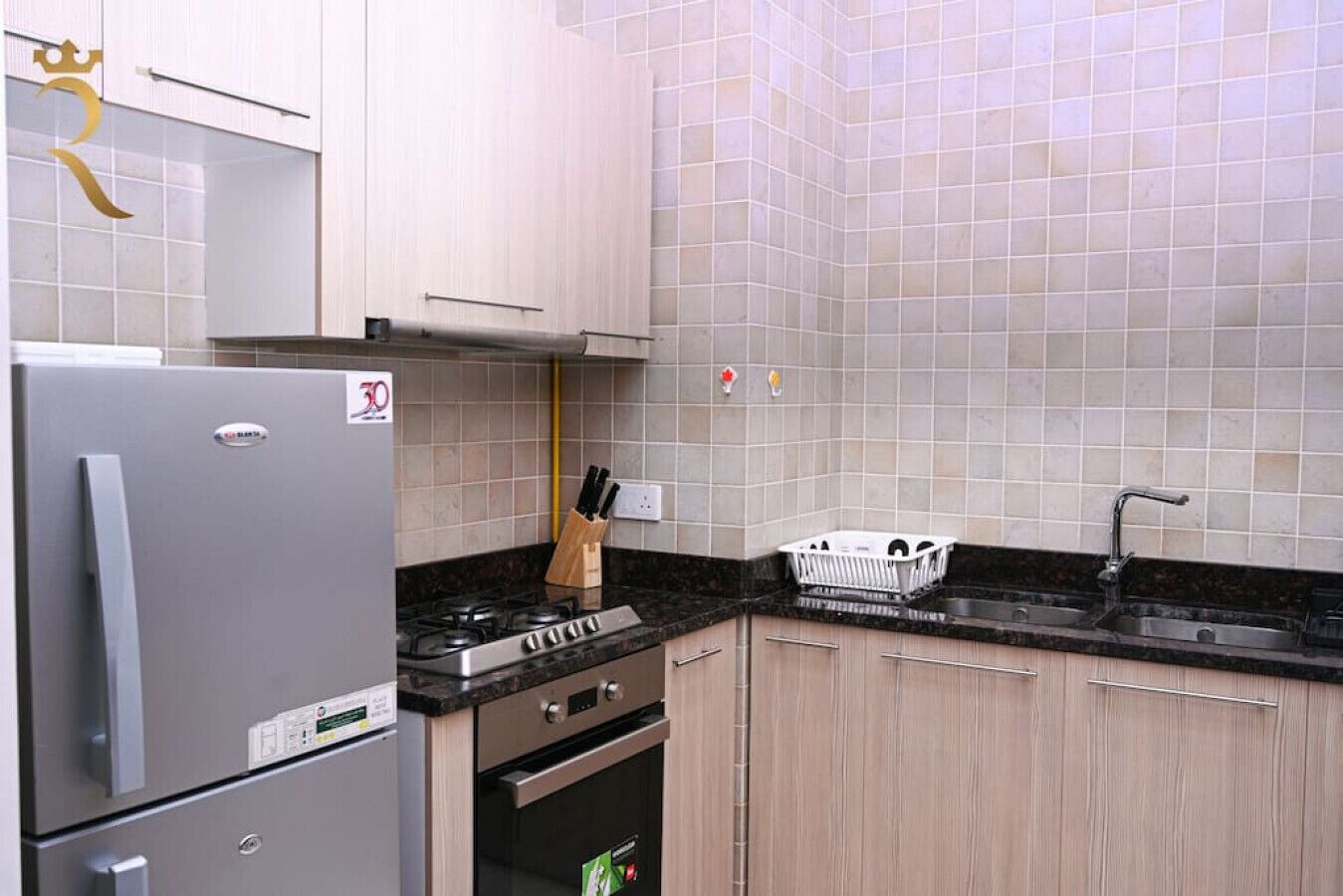 Cook up a storm in our modern, well-equipped kitchen