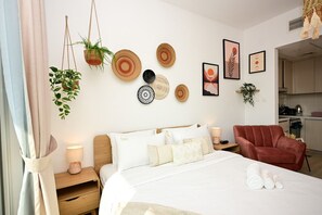 1 bedroom, iron/ironing board, travel cot, WiFi