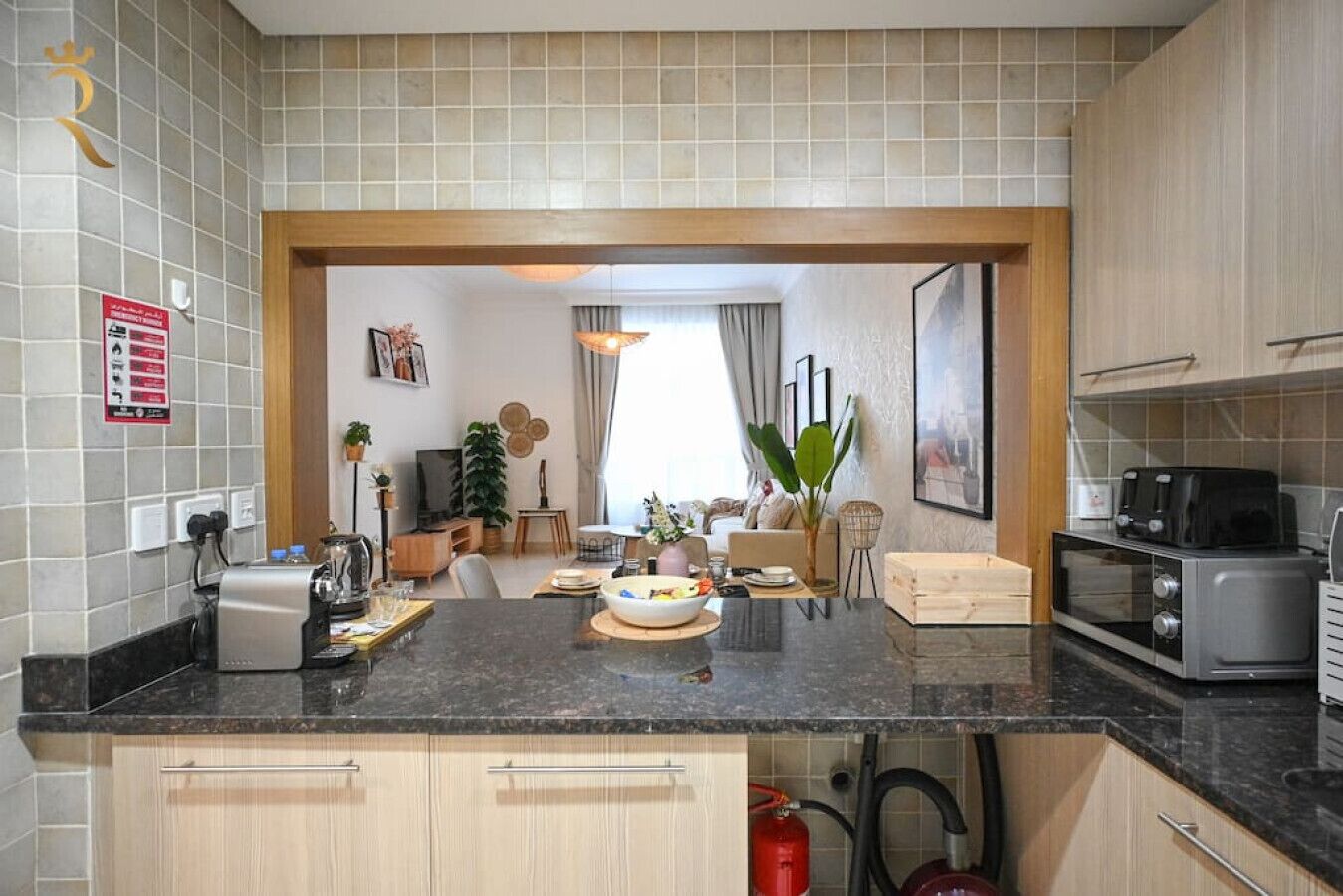 Discover the perfect blend of style and functionality in our carefully curated kitchen space.