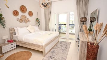 1 Schlafzimmer, Schreibtisch, Bügeleisen/Bügelbrett, Reisekinderbett